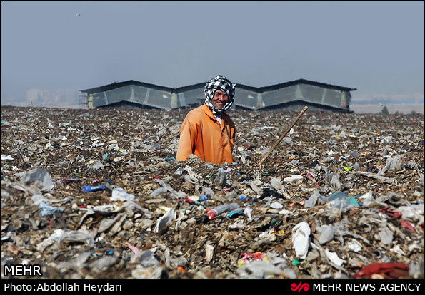 تولید روزانه 11 هزار تن زباله در تهران