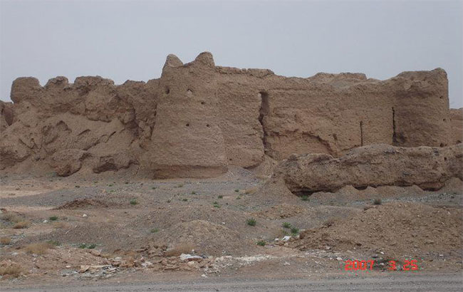 تخریب آثار باستانی روستای شهراب