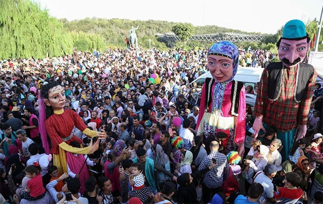 کوتاه از جشنواره تئاتر عروسکی تهران _ مبارک